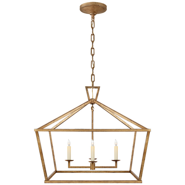 Darlana Wide Lantern Pendant by Visual Comfort Signature