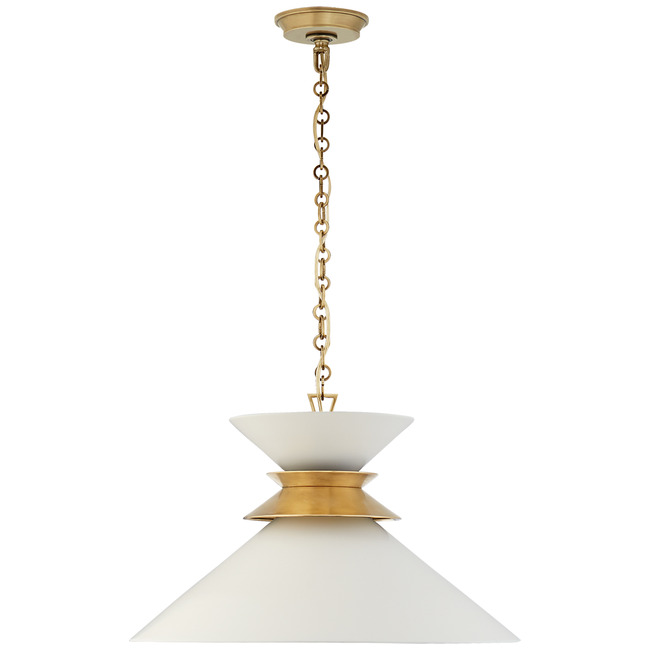 Alborg Wide Pendant by Visual Comfort Signature