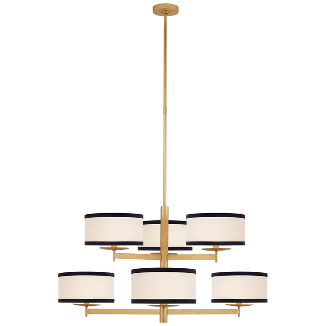 Walker Two-Tier Chandelier by Visual Comfort Signature