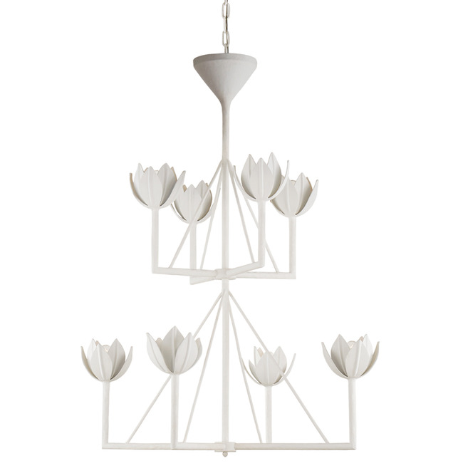 Alberto Two Tier Chandelier by Visual Comfort Signature