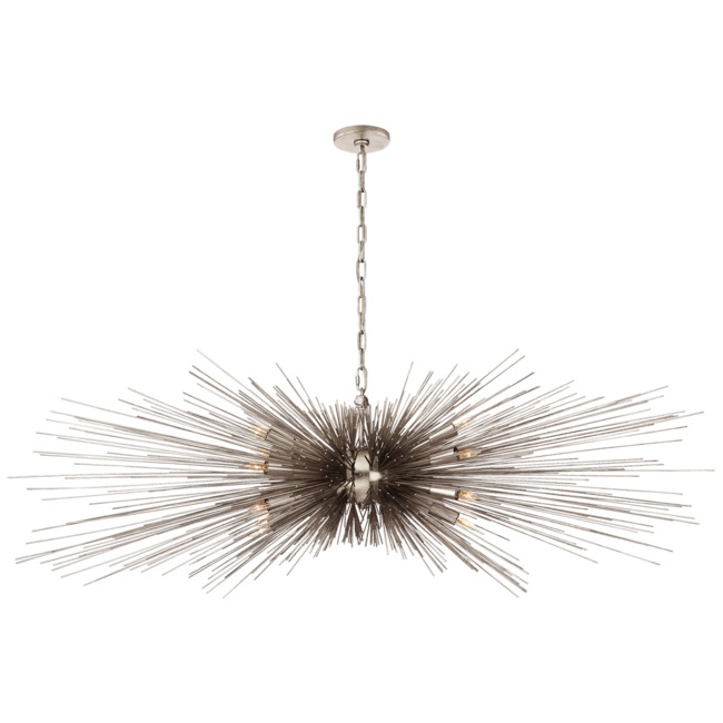 Strada Linear Chandelier by Visual Comfort Signature
