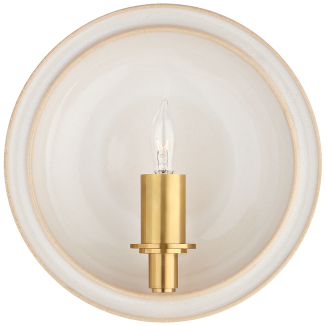 Leeds Round Wall Sconce by Visual Comfort Signature