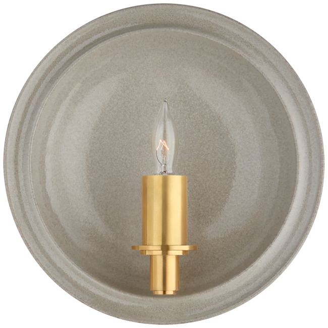 Leeds Round Wall Sconce by Visual Comfort Signature