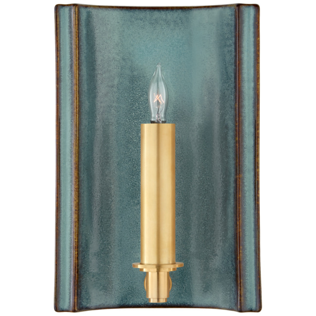 Leeds Rectangle Wall Sconce by Visual Comfort Signature