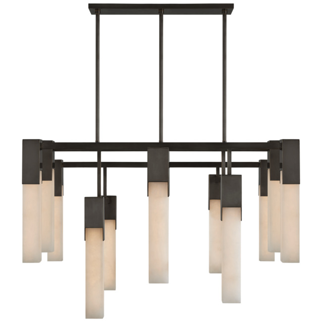 Covet Linear Chandelier by Visual Comfort Signature