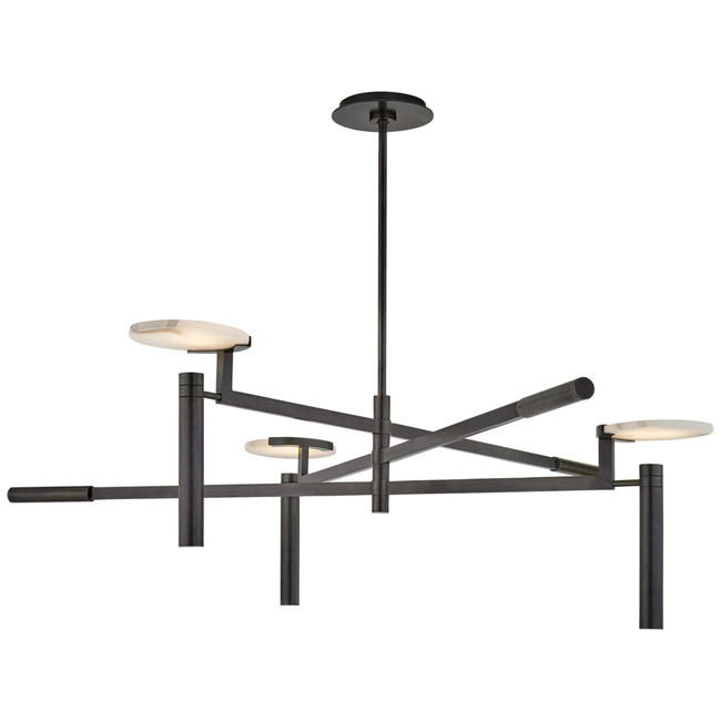 Melange Floating Disc Chandelier by Visual Comfort Signature