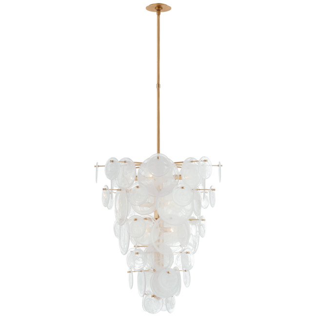 Loire Cascading Chandelier by Visual Comfort Signature