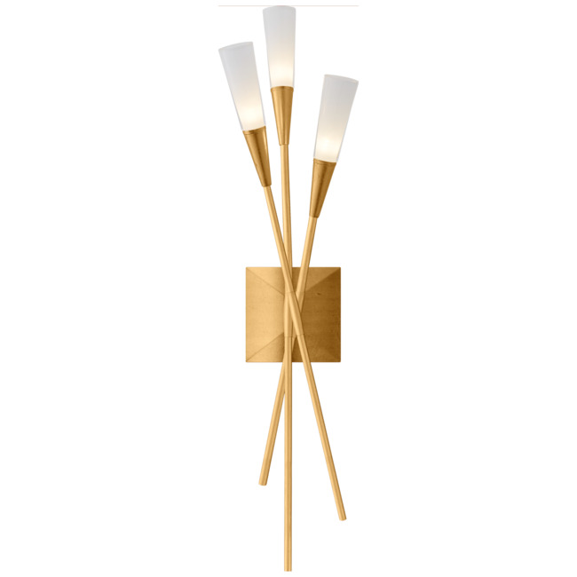 Stellar Triple Wall Sconce by Visual Comfort Signature