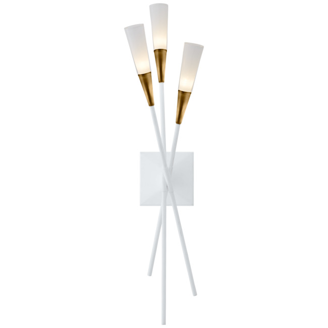 Stellar Triple Wall Sconce by Visual Comfort Signature