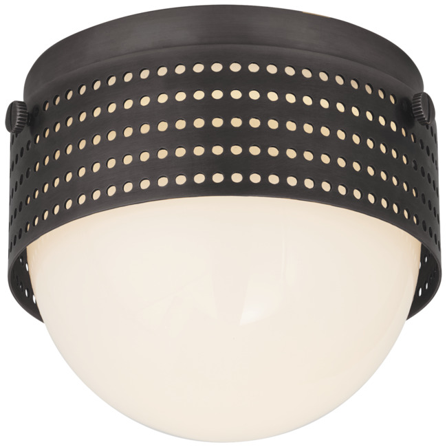 Precision Solitaire Round Ceiling Light by Visual Comfort Signature