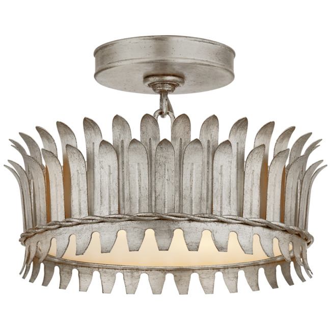 Leslie Semi Flush Ceiling Light by Visual Comfort Signature