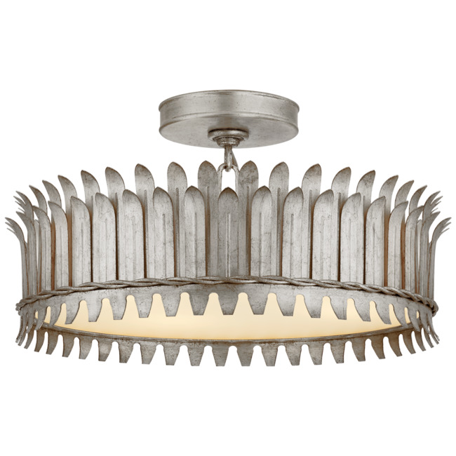 Leslie Semi Flush Ceiling Light by Visual Comfort Signature