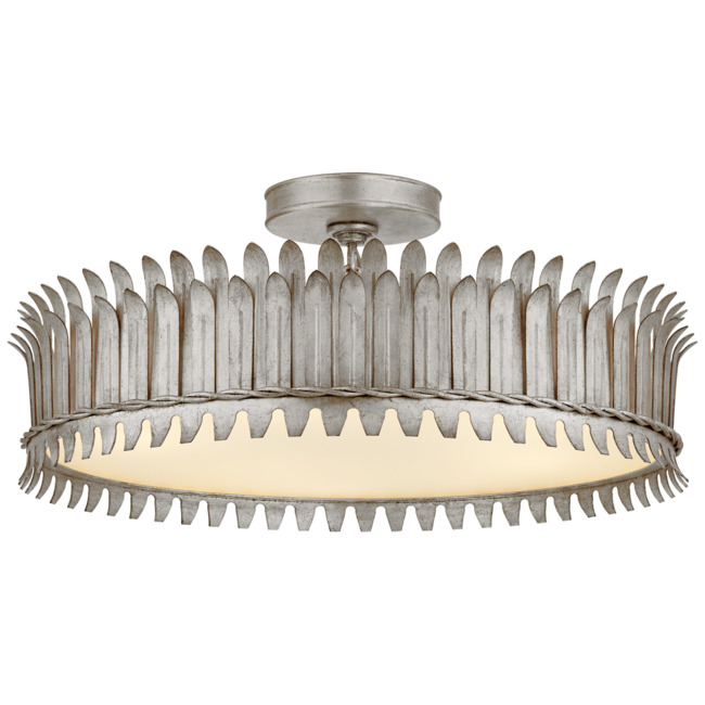 Leslie Semi Flush Ceiling Light by Visual Comfort Signature