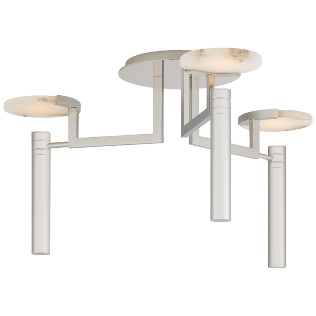 Melange Floating Disc Semi Flush Ceiling Light by Visual Comfort Signature