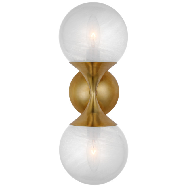 Cristol Double Wall Sconce by Visual Comfort Signature