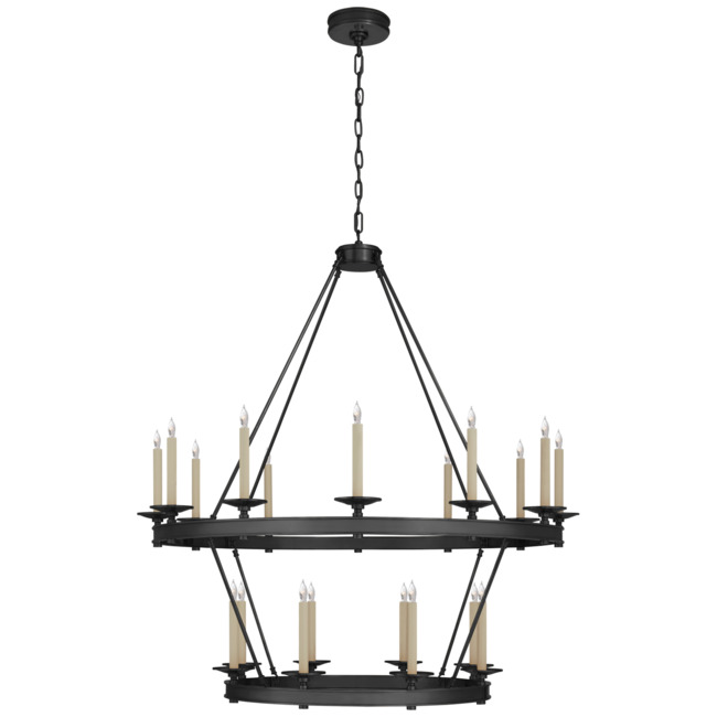 Launceton 2 Tier Chandelier by Visual Comfort Signature