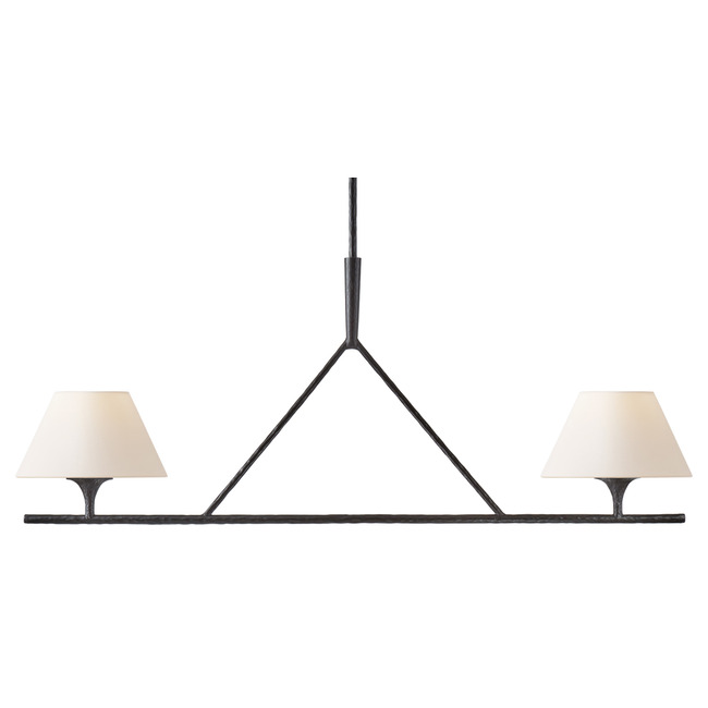 Cesta Linear Chandelier by Visual Comfort Signature
