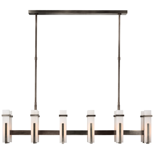 Malik Linear Chandelier by Visual Comfort Signature
