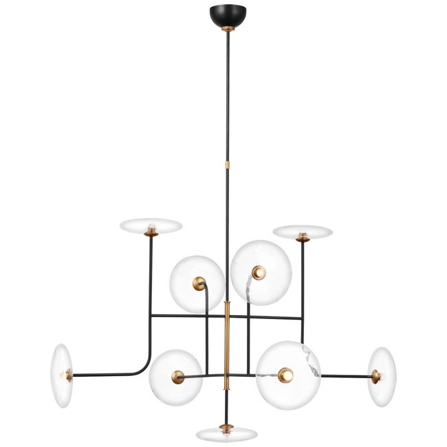 Calvino Arched Chandelier by Visual Comfort Signature