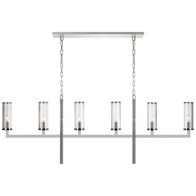 Liaison Linear Chandelier by Visual Comfort Signature