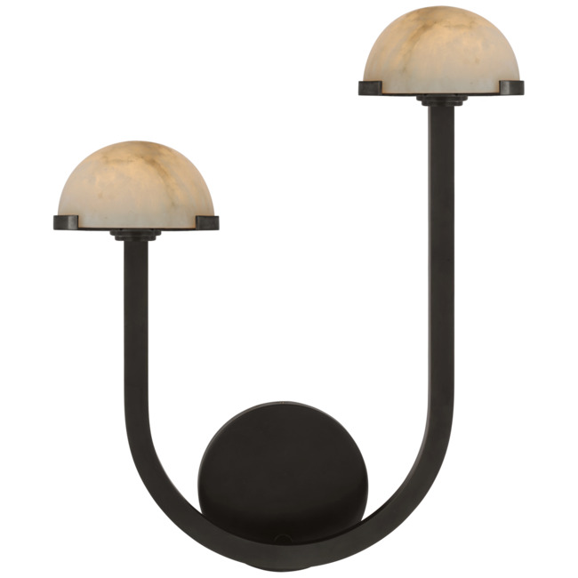 Pedra Asymmetrical Wall Sconce by Visual Comfort Signature
