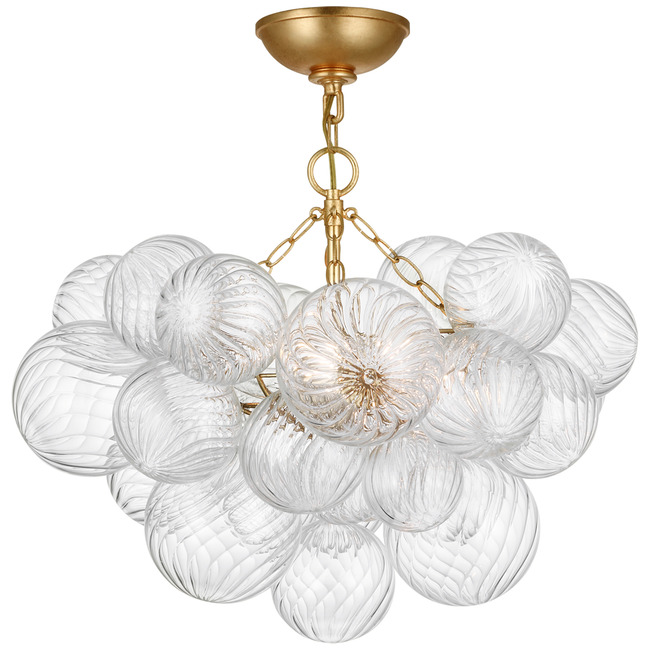 Talia Semi Flush Ceiling Light by Visual Comfort Signature