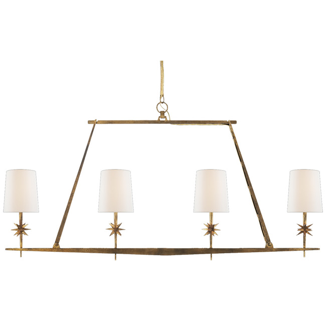 Etoile Linear Chandelier by Visual Comfort Signature