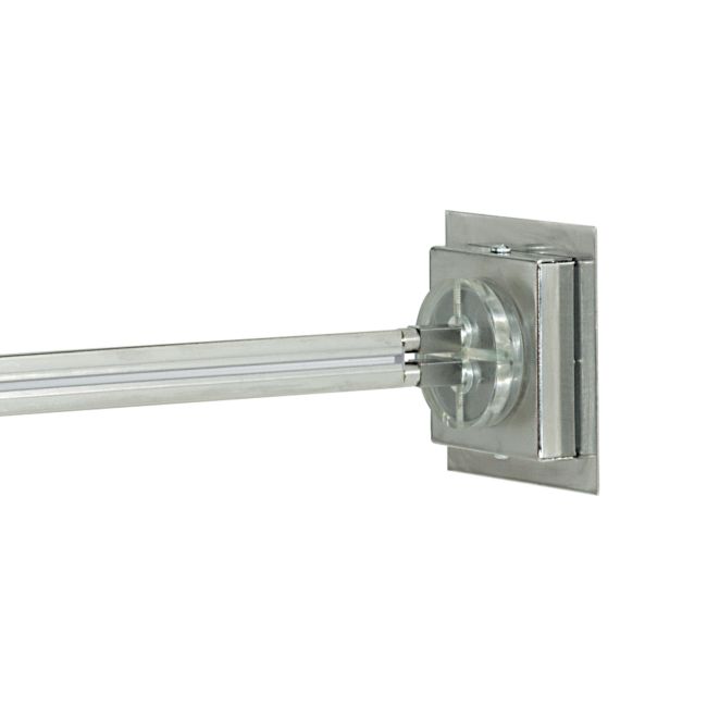 Monorail 2 Inch Square Direct End Power Feed by Visual Comfort Architectural