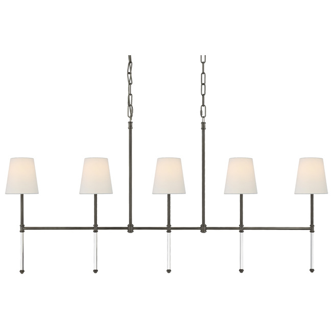 Camille Linear Chandelier by Visual Comfort Signature