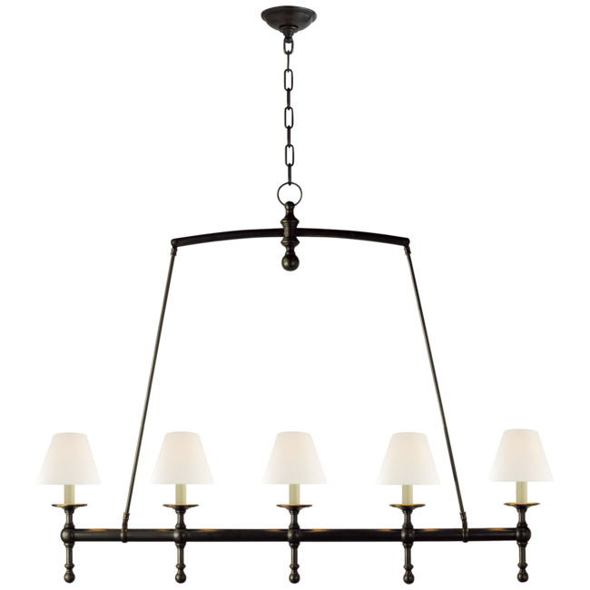 Classic Linear Chandelier by Visual Comfort Signature