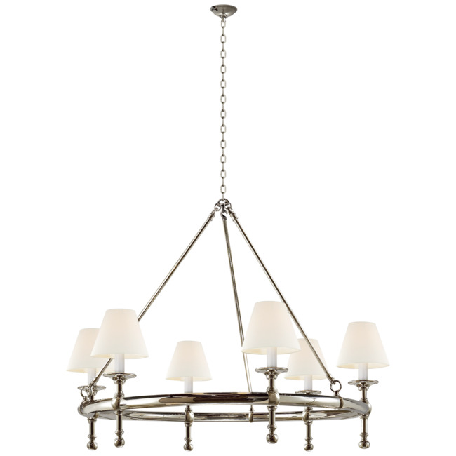 Classic Ring Chandelier by Visual Comfort Signature
