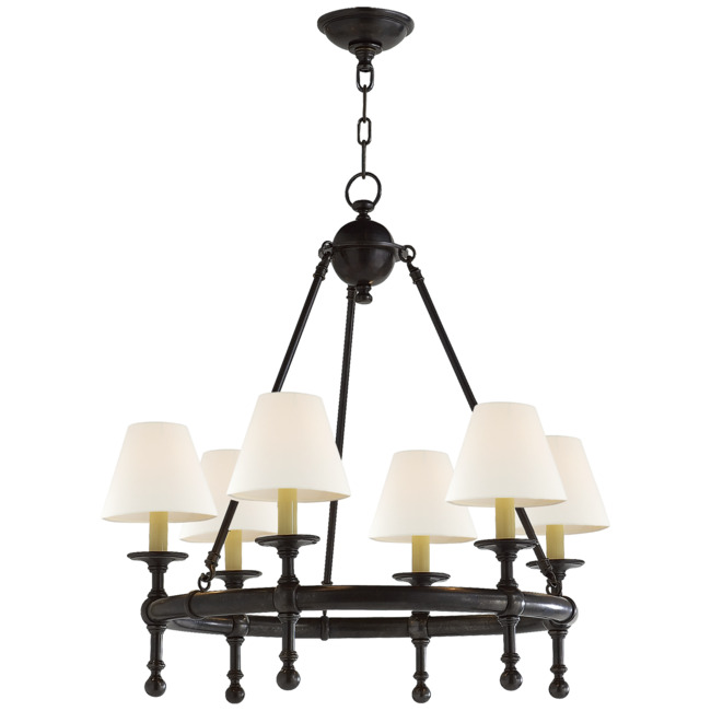 Classic Ring Chandelier by Visual Comfort Signature
