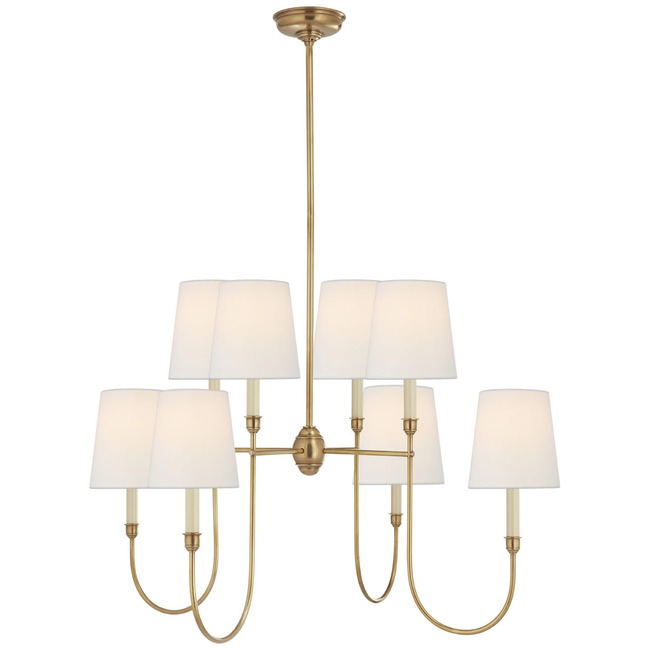 Vendome Large Chandelier by Visual Comfort Signature