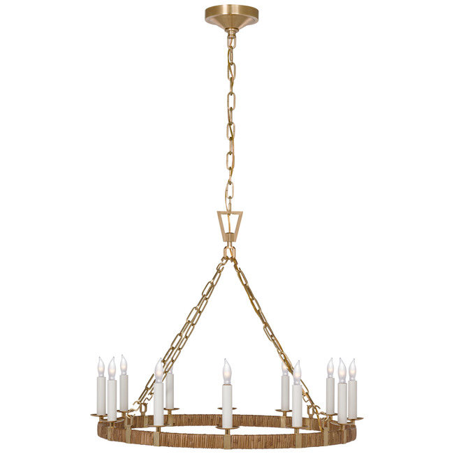 Darlana Wrapped Chandelier by Visual Comfort Signature