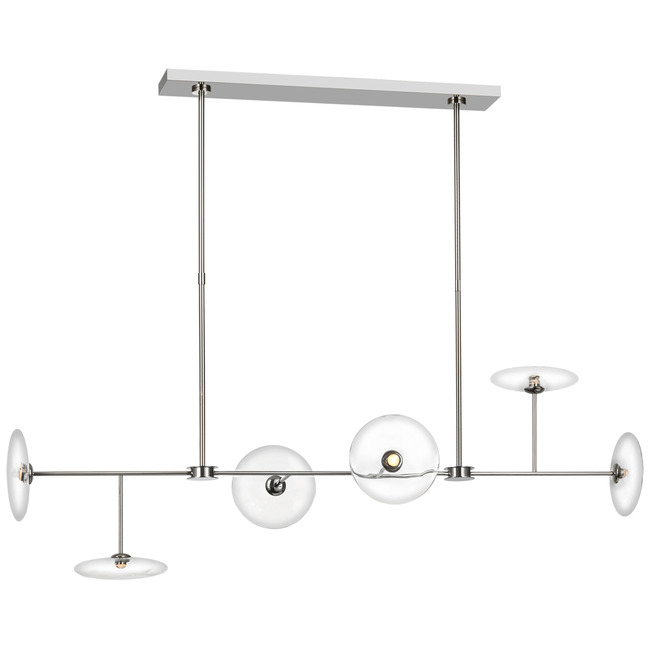 Calvino Linear Chandelier by Visual Comfort Signature