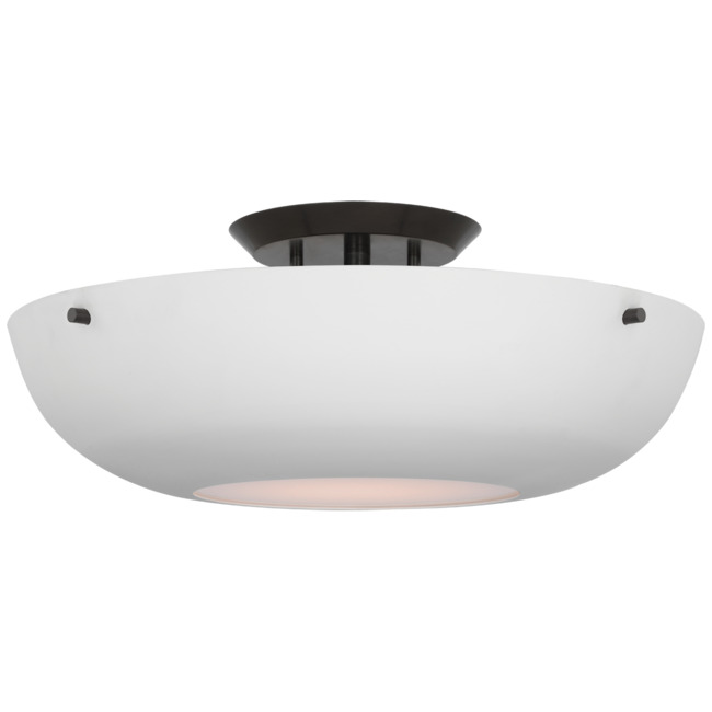 Valencia Semi Flush Ceiling Light by Visual Comfort Signature