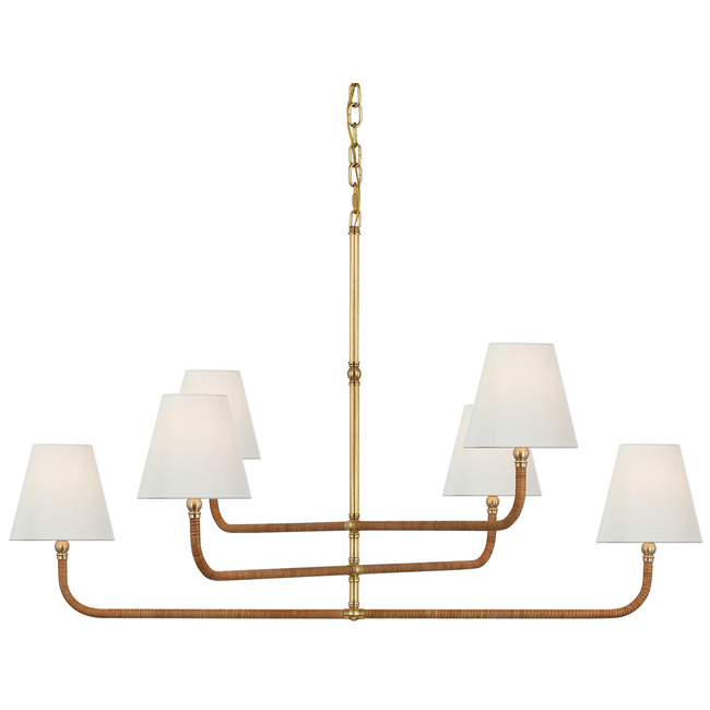 Basden Tiered Chandelier by Visual Comfort Signature