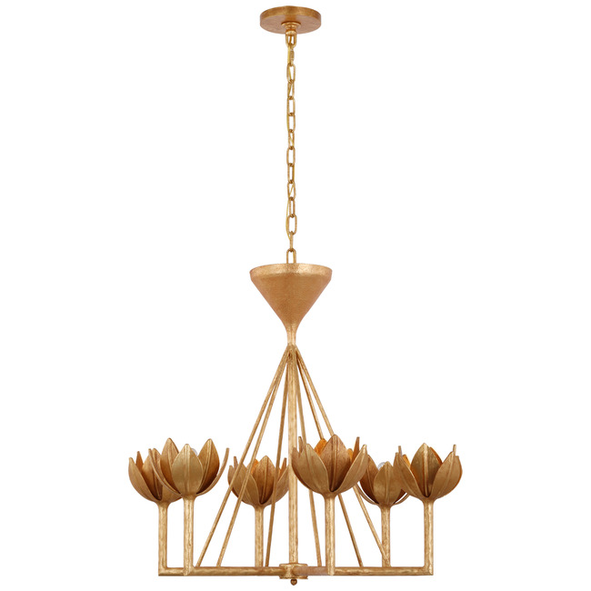 Alberto Low Chandelier by Visual Comfort Signature