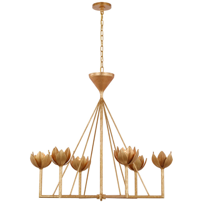 Alberto Low Chandelier by Visual Comfort Signature