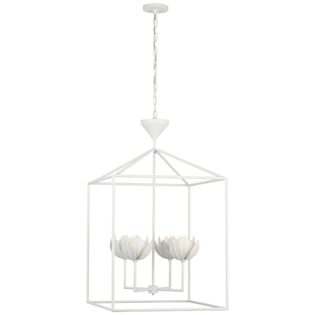 Alberto Open Cage Lantern Pendant by Visual Comfort Signature