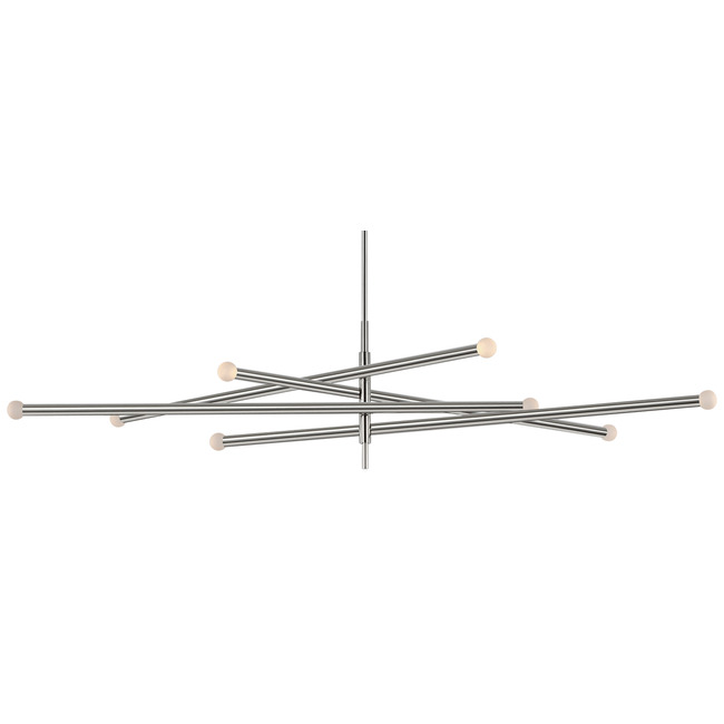Rousseau Oversized Articulating Orb Chandelier by Visual Comfort Signature