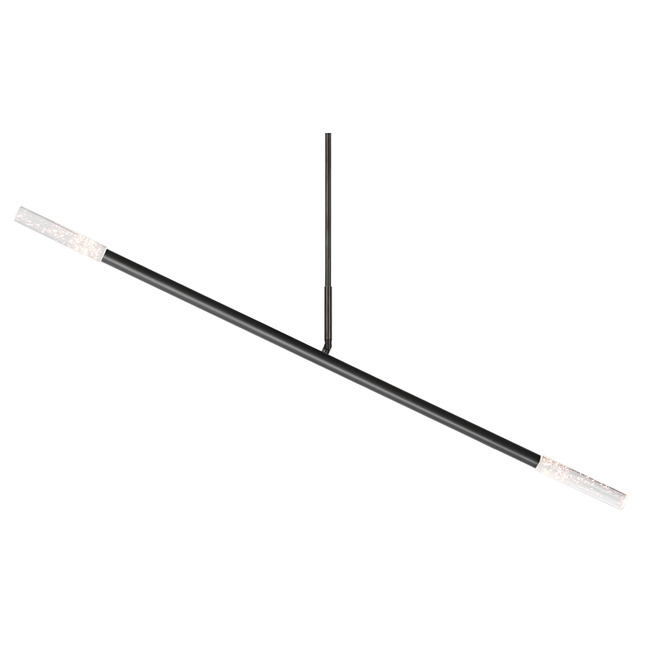 Rousseau Linear Tube Chandelier by Visual Comfort Signature