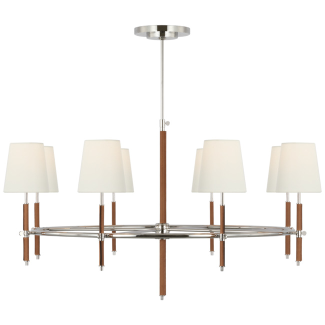 Bryant Wrapped Ring Chandelier by Visual Comfort Signature