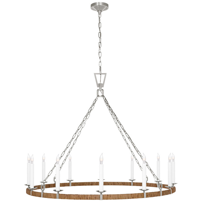 Darlana Wrapped Chandelier by Visual Comfort Signature