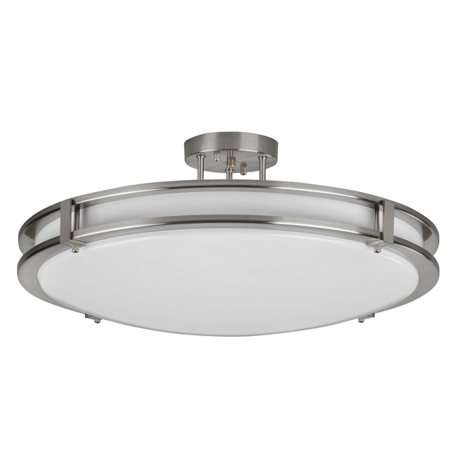 Carlisle Color-Select 120V Semi Flush Ceiling Light by AFX