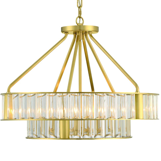Farris Chandelier by Crystorama