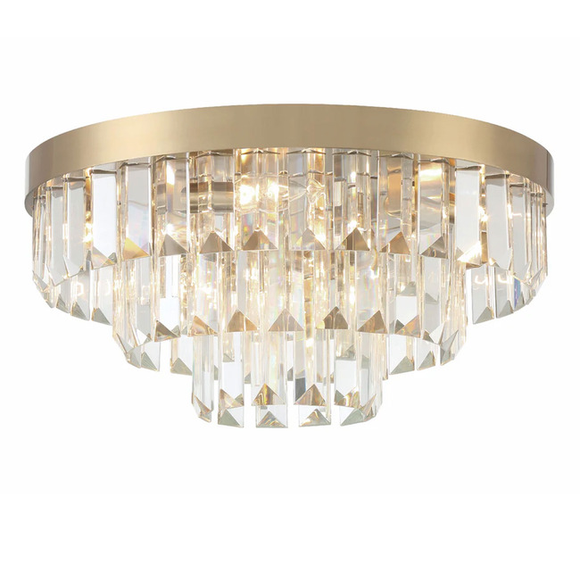 Hayes Large Ceiling Light by Crystorama