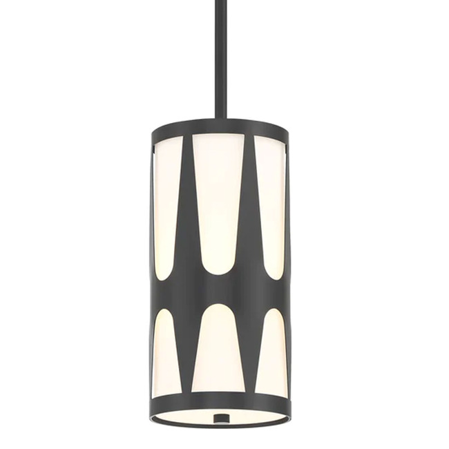 Royston Cylinder Pendant by Crystorama