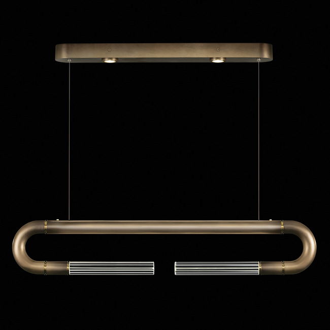 Antonia Linear Pendant by Fine Art Handcrafted Lighting
