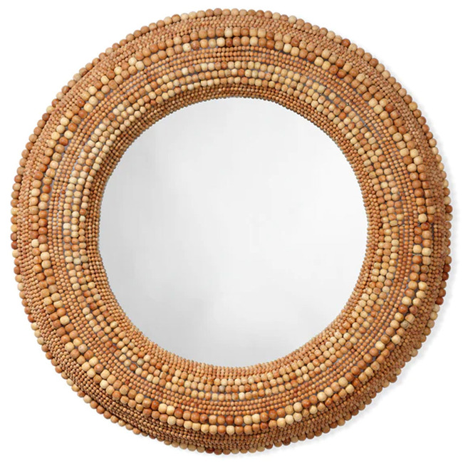 Strand Beaded Mirror by Jamie Young Company